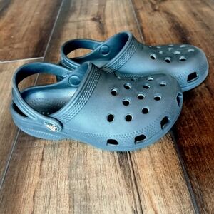Crocs kids classic clog black toddler size 12